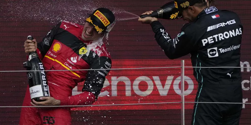 FOTO: Carlos Sainz Tercepat di F1 GP Inggris 2022