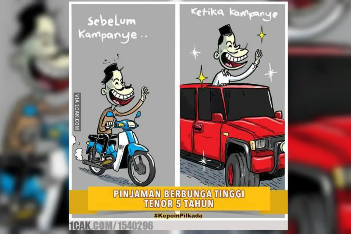 Meme lucu pilkada 2015