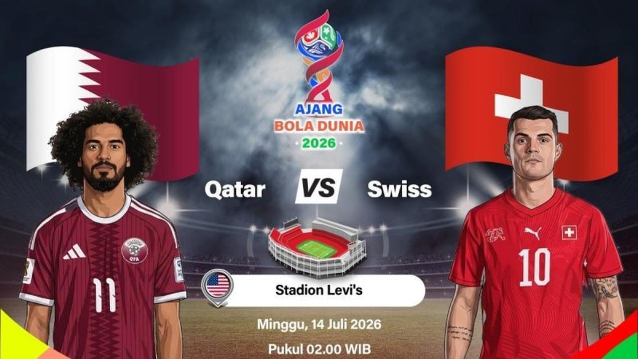 Piala Dunia 2026: Susunan Pemain Qatar vs Swiss, Adu Kekuatan Penuh di Grup B