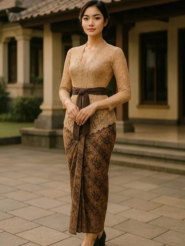 Model Kebaya Jaman Dulu yang Bagus Non Hijab