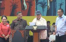 Guyon Prabowo saat Pidato di Hadapan Buruh: Suara Gue Serak Nih, Lo Enggak Kepanasan?