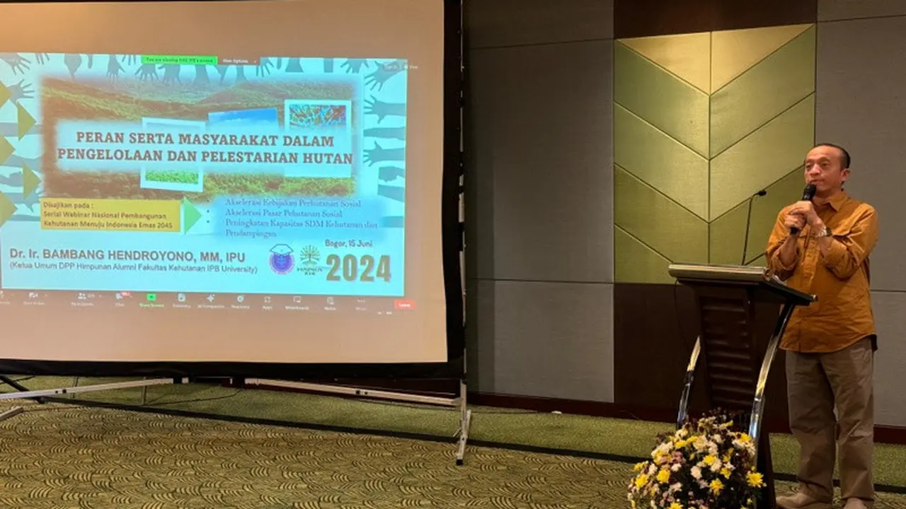 Sekretaris Jenderal Kementerian Lingkungan Hidup dan Kehutanan (KLHK), Bambang Hendroyono