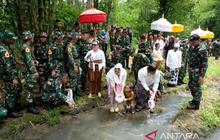 Aksi Nyata Taruna Akmil Tebar Benih Ikan di Sungai Sileng Borobudur, Lestarikan Lingkungan dan Budaya