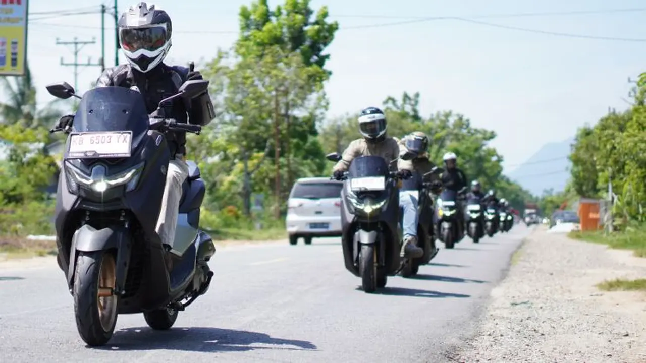 Maxi Yamaha Day Sukses Digelar di Kalimantan Barat, Dihadiri 350 Bikers (ist)