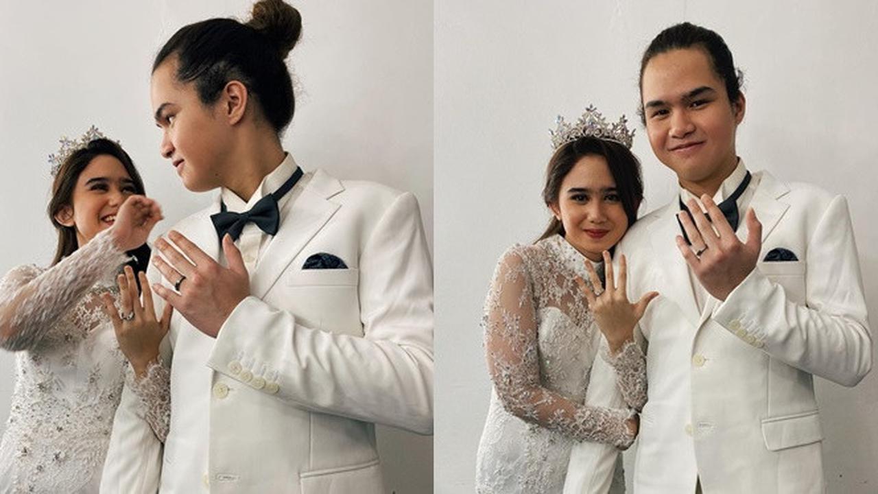 6 Potret Tissa Biani dan Dul Jaelani Pamer Cincin, Banjir Ucapan Selamat