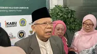 Ma’ruf Amin Dijadwalkan Jadi Khatib Salat Idulfitri di Balaikota Jakarta Besok