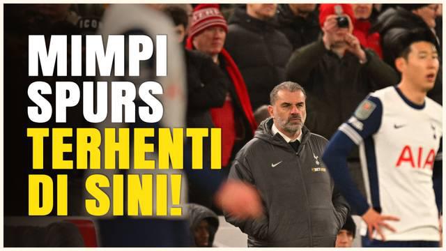 Berita video pelatih Tottenham Hotspur, Ange Postecoglou mengaku kecewa berat usai timnya dibantai Liverpool 4-0 pada Jumat (07/02/2025) dini hari WIB dan gagal melaju ke final Carabao Cup.