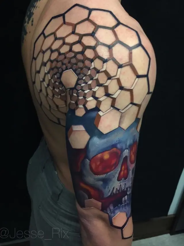 Tato 3D (Foto: instagram/ @Jesse_Rix)