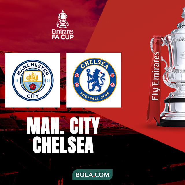 Piala FA - Manchester City Vs Chelsea