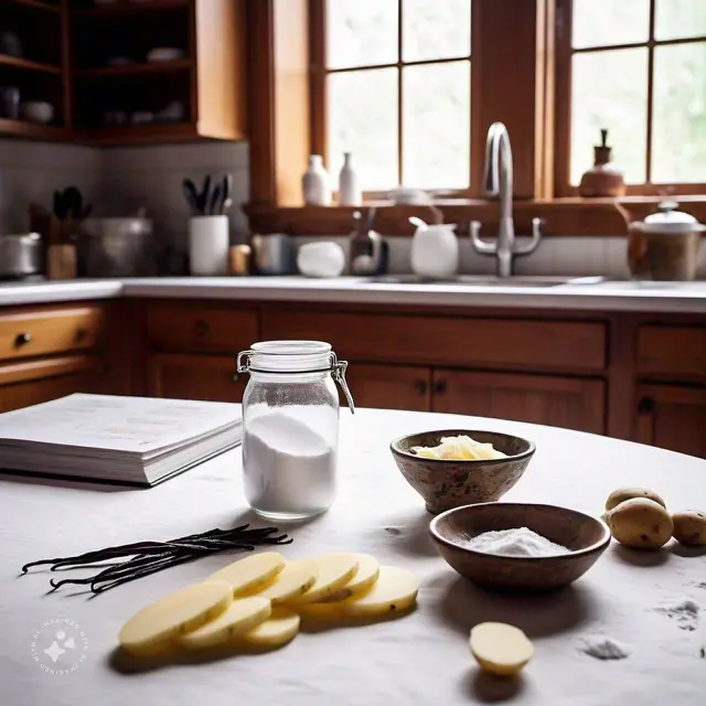 Baking soda, vanili, ampas teh bekas, dan irisan kentang