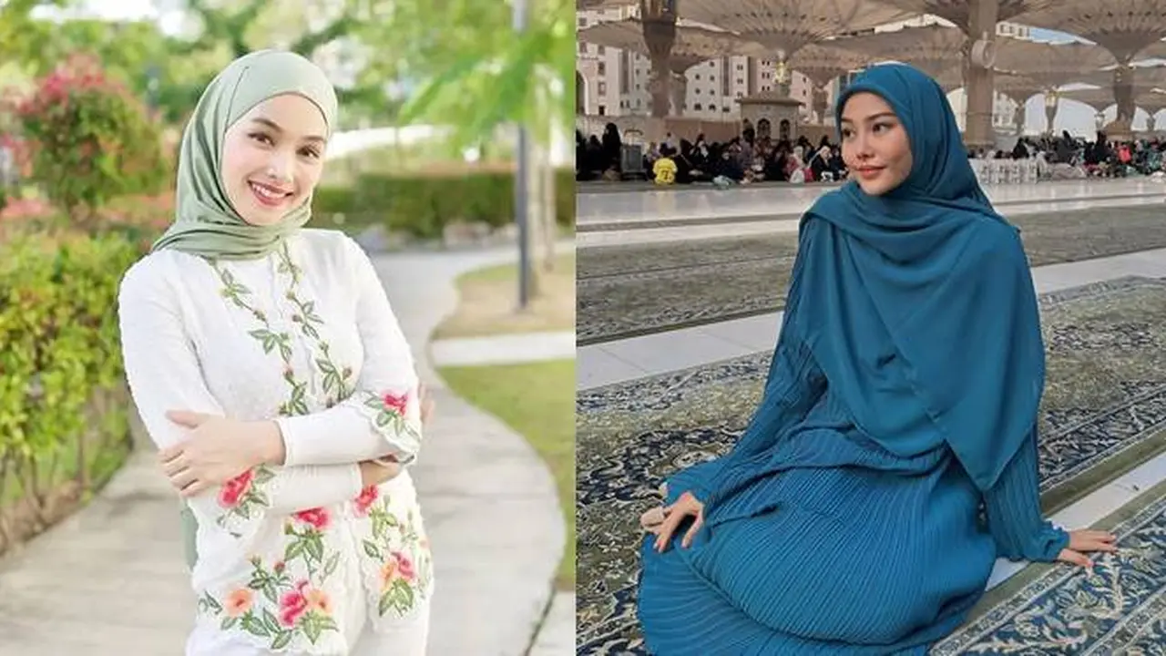6 Potret Seleb Jalani Puasa di Luar Negeri, Ada yang Umrah Hingga Liburan