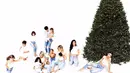 Keluarga Kardashian-Jenner bahkan sudah jauh-jauh hari merilis kartu Natal di Instagram. (instagram/kimkardashian)