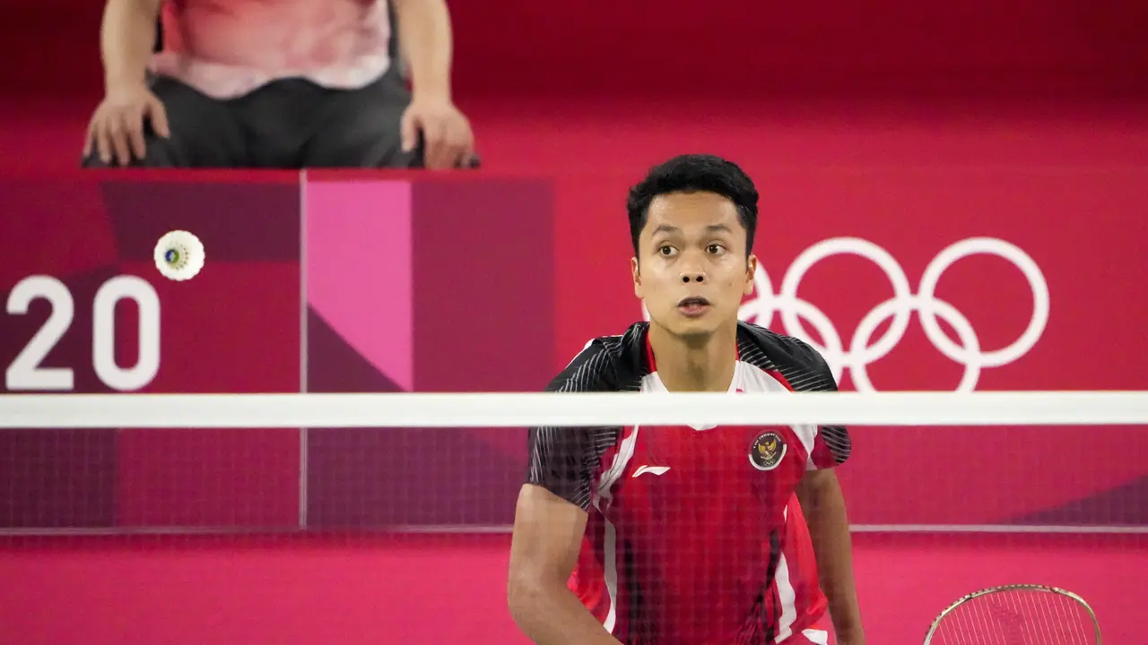 Anthony Sinisuka Ginting - Badminton - Olimpiade Tokyo 2020