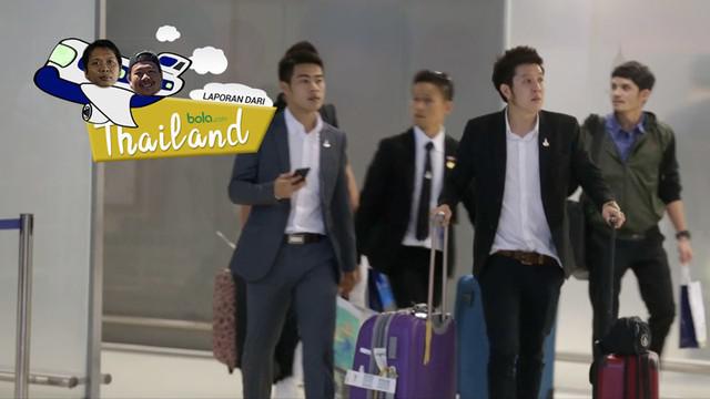 Video laporan langsung dari Bangkok, Thailand soal kedatangan tim Thailand di bandara usai dikalahkan Timnas Indonesia di Pakansari.