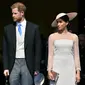 Penampilan Pangeran Harry dan Meghan Markle setelah menikah. (DOMINIC LIPINSKI / POOL / AFP)