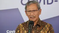 Juru Bicara Pemerintah untuk Penanganan COVID-19 di Indonesia, Achmad Yurianto saat konferensi pers Corona di Graha BNPB, Jakarta, Rabu (10/6/2020). (Dok Badan Nasional Penanggulangan Bencana/BNPB)
