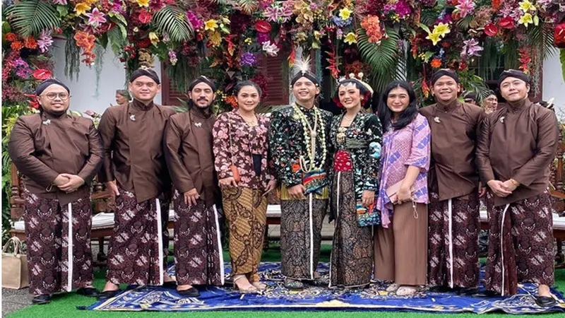 7 Momen Pernikahan Ubay Nidji dan Jihanira Sharmila, Dihadiri Rekan Personel Band