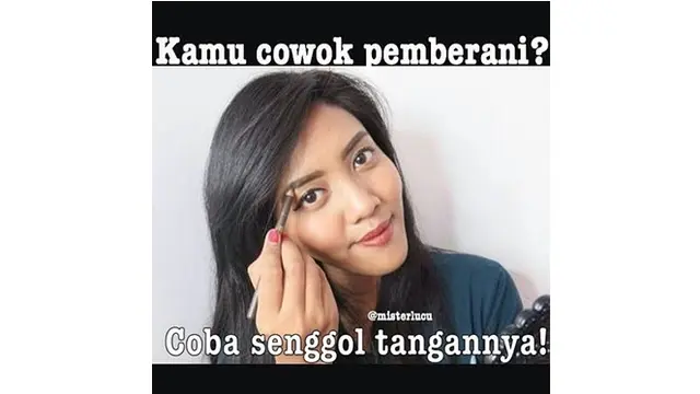 Meme Kocak Saat Bikin Alis Mata Ini Bikin Tepuk Jidat