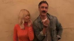 Rita Ora dan Taika Waititi. (Instagram/ ritaora)