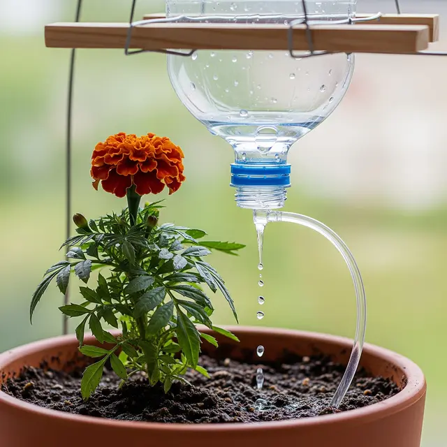 6 Cara Membuat Penyiram Tanaman Otomatis dari Botol Bekas, Praktis dan Hemat