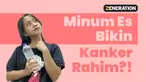 Sebuah informasi yang menyebutkan bahwa wanita saat sedang menstruasi dilarang minum air es karena dapat menyebabkan kanker rahim beredar luas di media sosial. Benarkah?