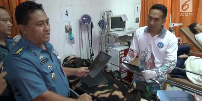VIDEO: Belasan Korban Gedung BEI Dirawat di RSAL Mintohardjo