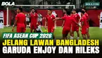 Timnas Indonesia menjalani official training di Stadion PTIK, Jakarta Selatan, Rabu (30/9/2026), jelang menghadapi Bangladesh di FIFA ASEAN Cup 2026. Kevin Diks dkk. terlihat enjoy dan rileks dalam sesi latihan resmi, meski pertandingan ini menjadi l...