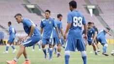 Persib Bandung melakukan latihan jelang menghadapi Arema Cronus di Final Torabika Bhayangkara Cup 2016 di SUGBK, Minggu (3/4/2016) malam WIB.