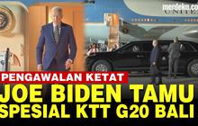 VIDEO: Penampakan Presiden AS Joe Biden Dikawal Ketat di KTT G20 Bali