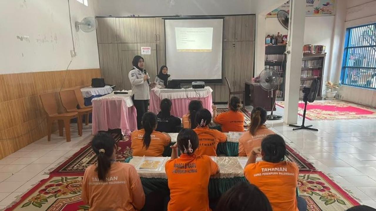 Lapas Perempuan Palembang Gencarkan Edukasi HIV/AIDS untuk Warga Binaan