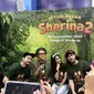 Acara&nbsp;Meet &amp; Greet Film Petualangan Sherina 2 di Rumah Indofood Jakarta Fair 2023 di JIExpo Kemayoran, Jakarta, 11 Juli 2023. (Liputan6.com/Asnida Riani)