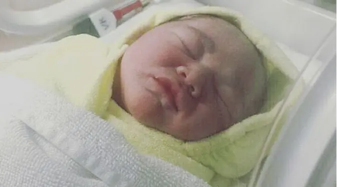 Anak keempat Pasha dan Adelia Pasha, Princess Kayla Mutiara Pasha. (Instagram)