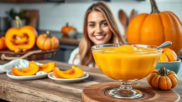resep puding labu kuning