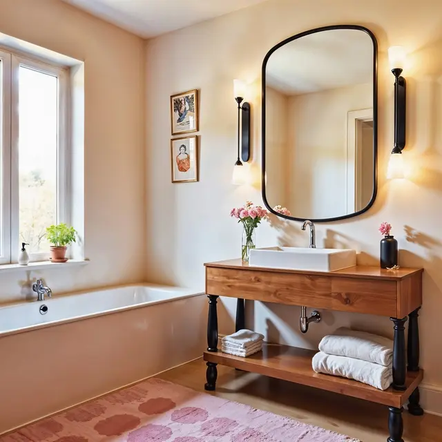 cermin kamar mandi (ilustrasi by Freepik)