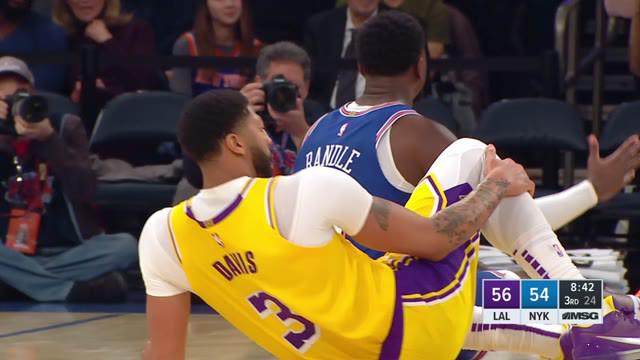 Berita Video Highlights NBA 2019-2020, LA Lakers Vs New York Knicks 100-92