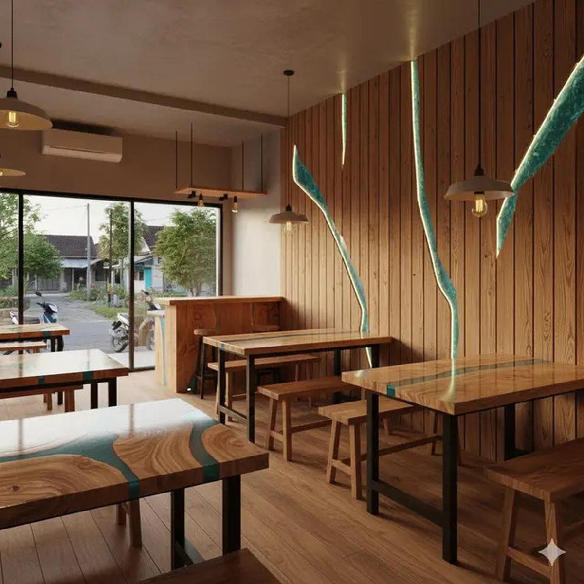 7 Desain Warung Mudah Dibersihkan dan Tahan Lama, Cocok untuk Usaha Kecil hingga Besar
