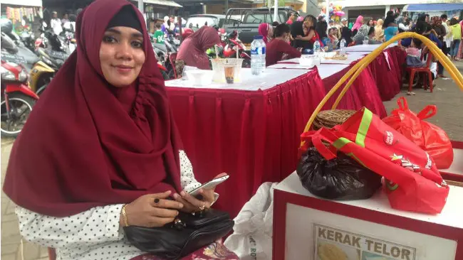 Pedagang Kerak Telor Diborong Megawati Soekarnoputri. (Liputan6.com/Ady Anugrahadi)