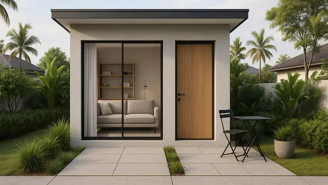 8 Desain Rumah Kecil 4x6 Mewah Estetik Kontemporer di 2025, Ini Model yang Cocok untuk Pasutri Muda