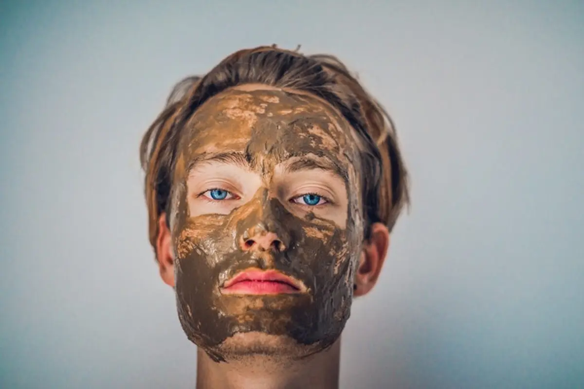 Ilustrasi masker wajah