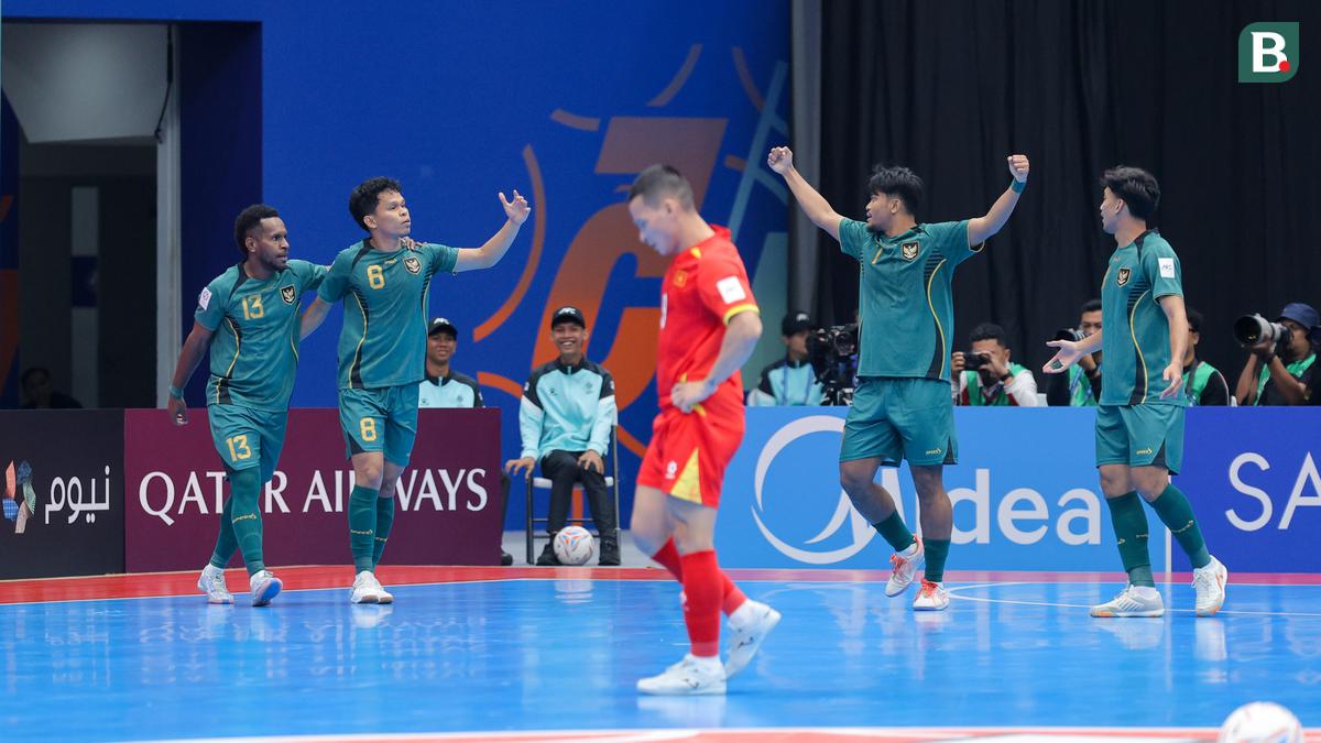 Sejarah Tercipta! Timnas Futsal Indonesia Pulangkan Vietnam, Lolos ke Semifinal Piala Asia 2026