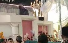 Viral Pengantar Jenazah Lewat Depan Pelaminan, Ternyata Hanya Ada Satu Jalan