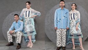 Model Dress Organza Ala Nagita Slavina/ Instgaram @riomotret