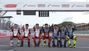 Pertamina Mandalika Racing Series 2026 resmi memulai putaran pertamanya pada akhir pekan ini. Ajang Kejuaraan Nasional balap motor sportbike tersebut digelar di Pertamina Mandalika International Circuit, Lombok, Nusa Tenggara Barat, 24–26 April 2026. (Dok. Pertamina Mandalika Racing Series 2026)