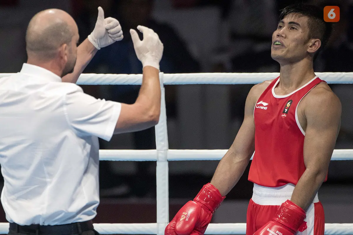 Asian Games 2018, Tinju, Sunan Agung Amoragam