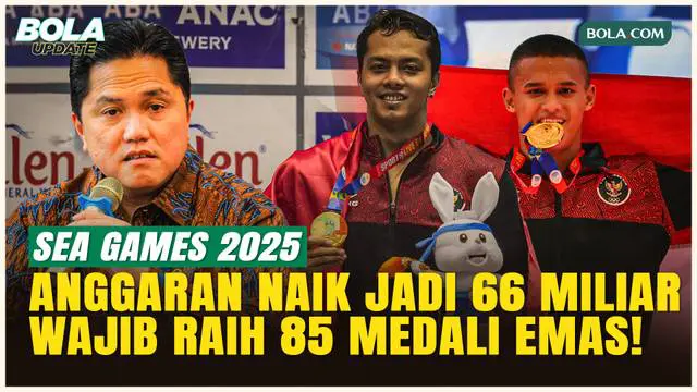 Indonesia Kirim 996 Atlet, Anggaran SEA Games 2025 Tembus Rp66 Miliar!