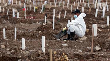 FOTO: Angka Kematian Dihapus dari Indikator Penanganan Covid-19