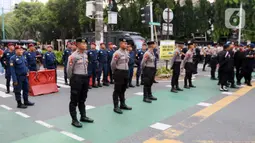 KPU akan menggelar debat perdana Pilpres 2024 pada Selasa, 12 Desember 2023 pukul 19.00 WIB. (Liputan6.com/Herman Zakharia)
