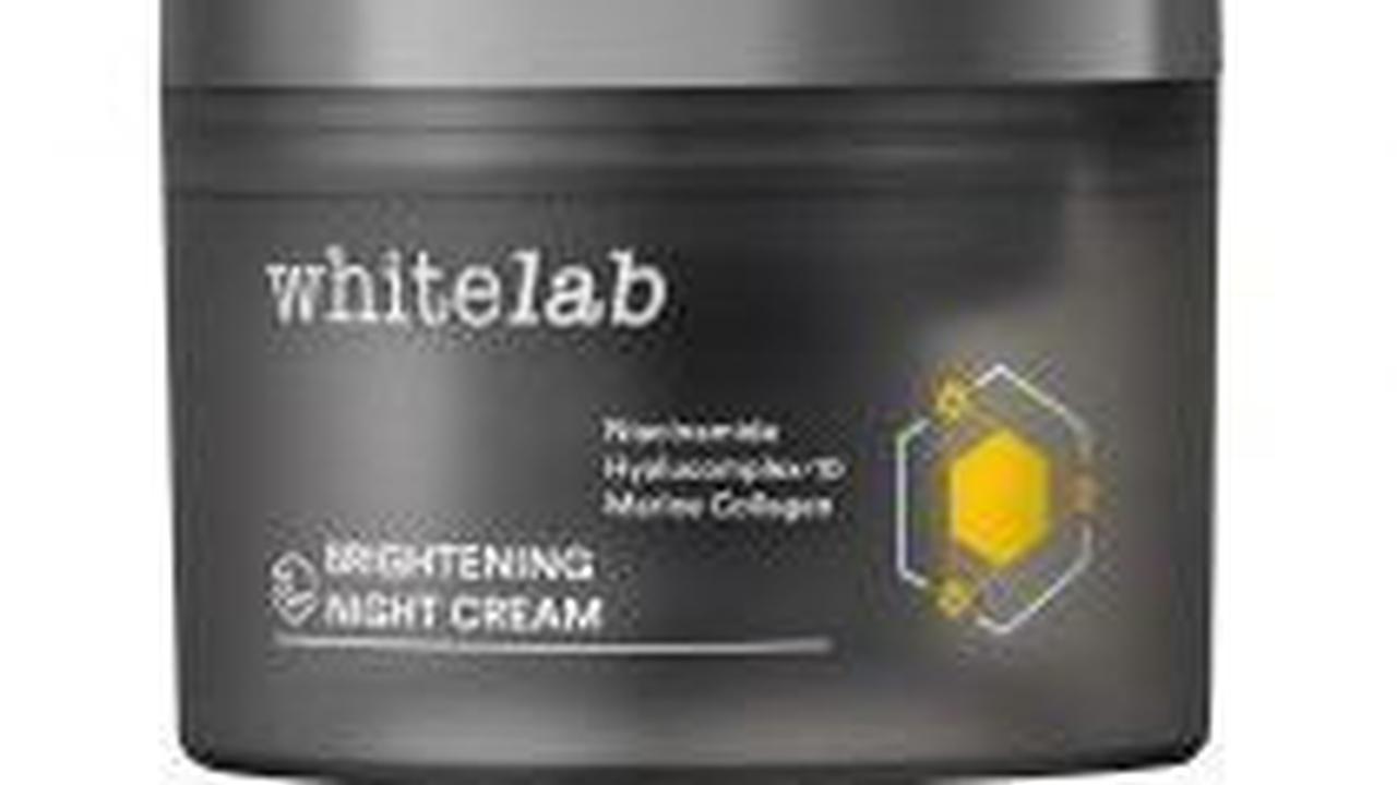 1. Whitelab Brightening Night Cream: Hidrasi Maksimal