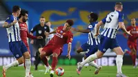 Liverpool vs Brighton & Hove Albion (DANIEL LEAL-OLIVAS/POOL/AFP)