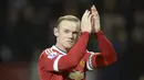 8. Wayne Rooney (2014-sekarang), bomber yang memecahkan rekor gol bersama Manchester United. Namun sayang saat didaulat menjadi kapten penampilannya justru menurun. (AFP/Oli Scarff)